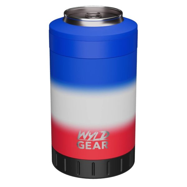 Wyld Gear MULTI-CAN Cooler 12 OZ (354 ml), red/white/blue