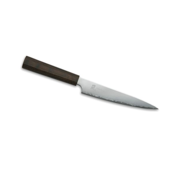 Yaxell HANA Fleischmesser kurz, Pakkaholz