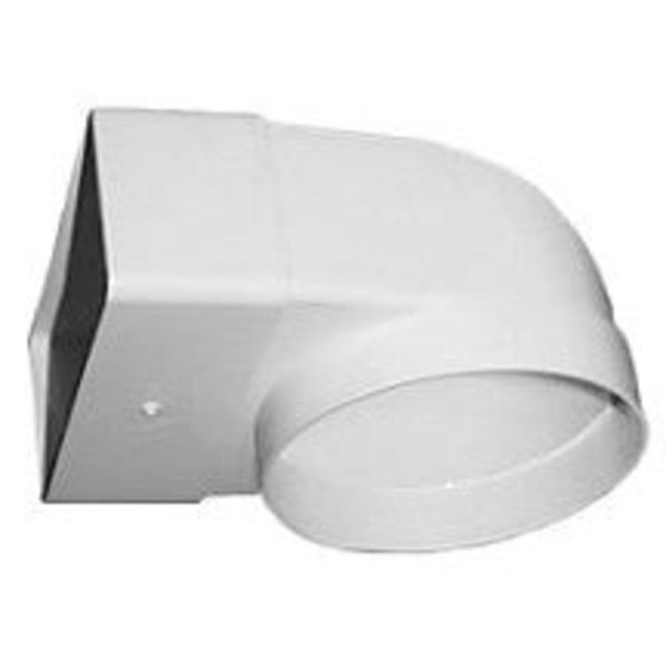 Umlenkstck 220x90 mm auf 150 mm Stutzen rund