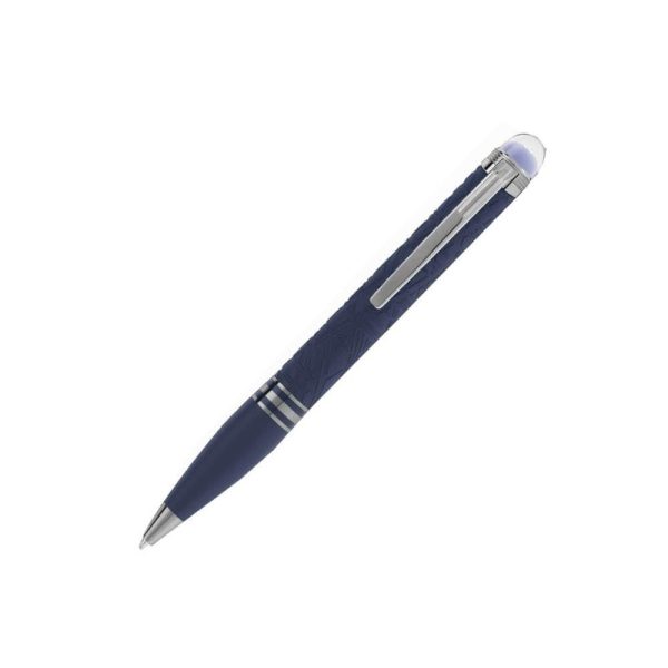 Montblanc StarWalker SpaceBlue Resin Kugelschreiber, Ruthenium Akzenten, 130213