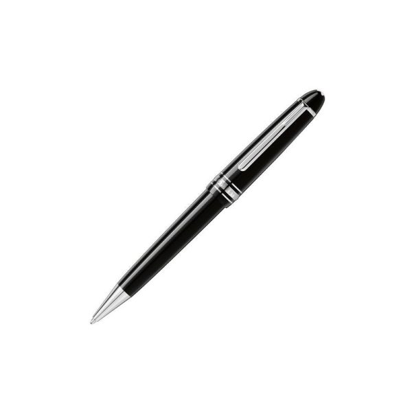 Montblanc Meisterstck Midsize Kugelschreiber, Platinierte Beschlge, 132491