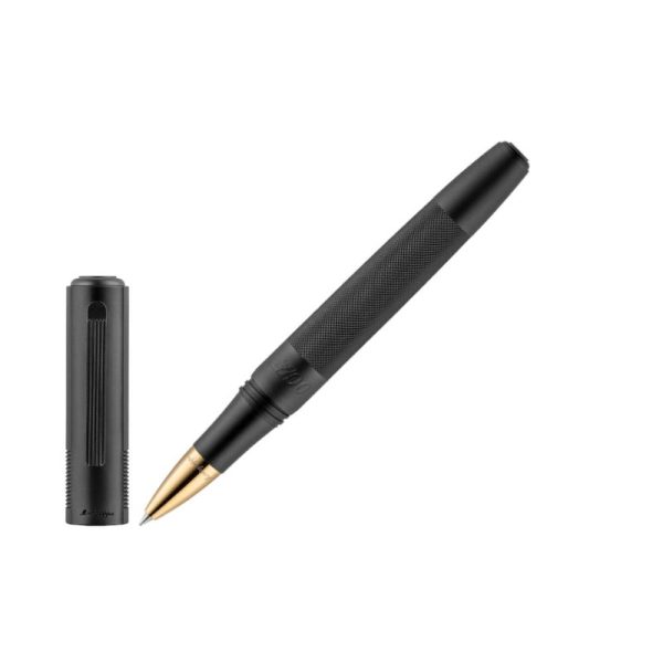 Montegrappa 007 Special Issue James Bond Roller, Aluminium, Schwarz, ISBJRRUC