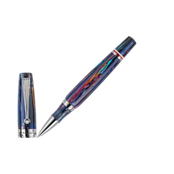 Montegrappa Fondation Prince Albert II de Monaco Roller, Schwarzes, IS9MARIB,