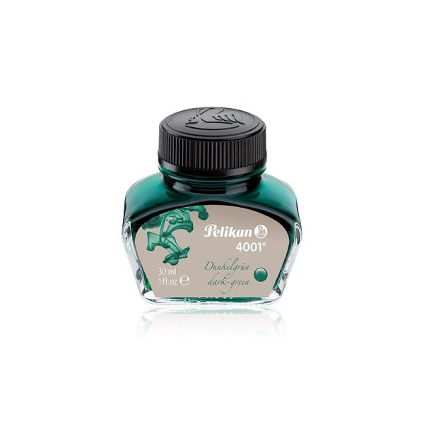 Pelikan 4001 Tintenfass, 30ml, Dunkelgrn, 300056