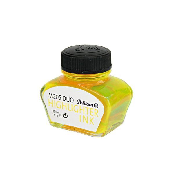 Pelikan Tintenfass, M205, 30ml., Neongelb, Glass