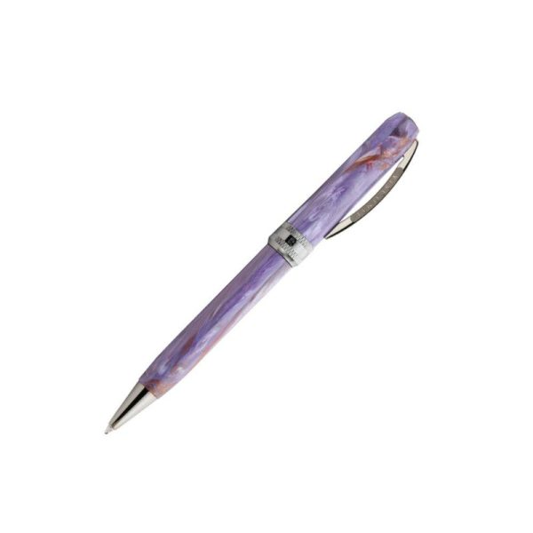 Visconti Rembrandt-S Lavendel Kugelschreiber, Edelharz, Ruthenium, KP10-29-BP