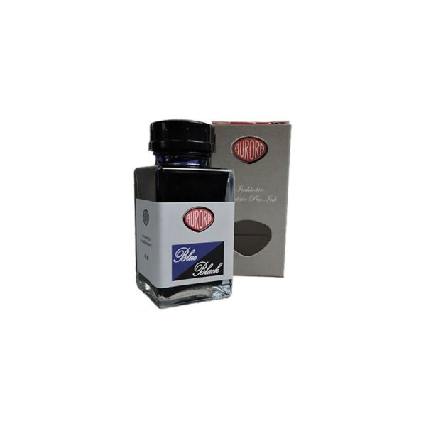 Aurora Tintenfass, Blue Black, 45ml, Glass 125-BN