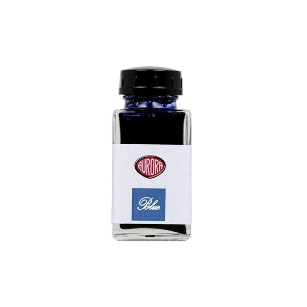 Aurora Tintenfass, Blau, 45ml, Glass 125-B