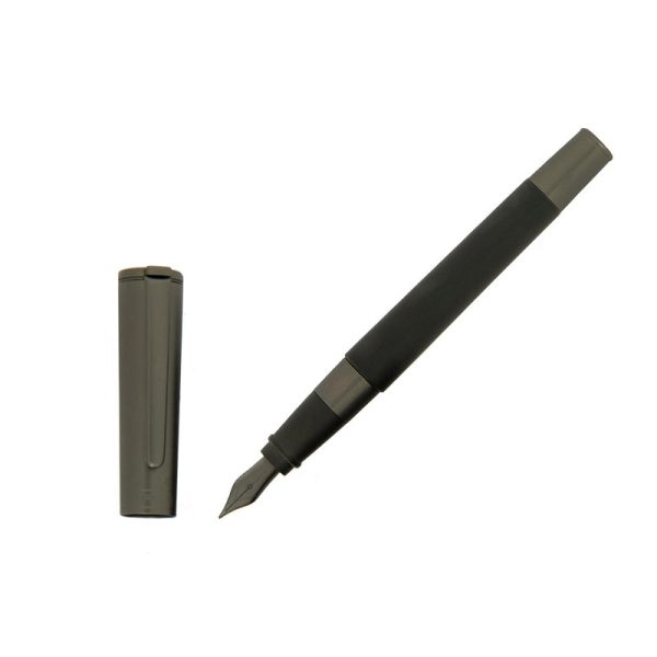 Aurora TU Full Metal Black Fllfederhalter, Ruthenium, Schwarz, T10-CRN