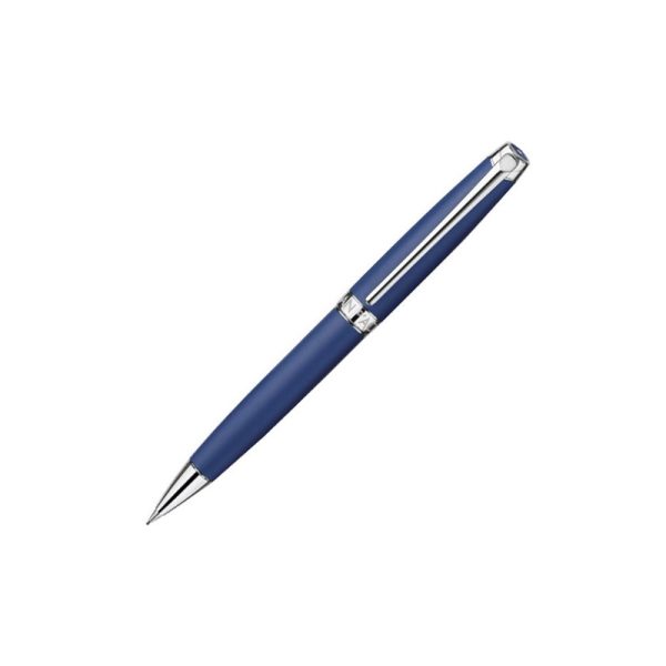 Caran dAche Lman Blue Night Matt Minenbleistift, Lack, Blau, Rhodium, 4769.449
