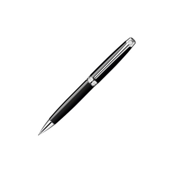 Caran dAche Lman Ebony Black Minenbleistift, Lack, Schwarz, Rhodium, 4769.782