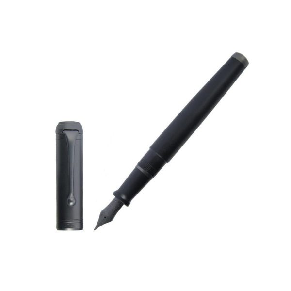 Aurora Talentum Big Full Metal Black Fllfederhalter, Edelharz, D10-CRN