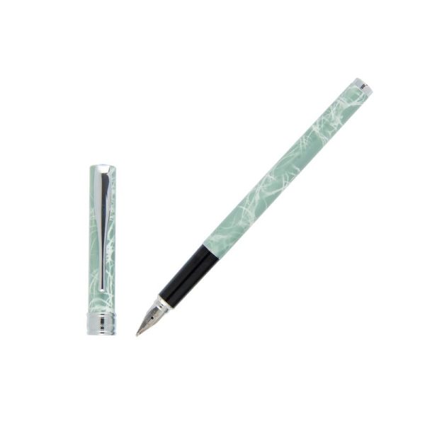 Aurora Magellano Fllfederhalter, Lack, Verchromte Akzente, Blau, A18CA
