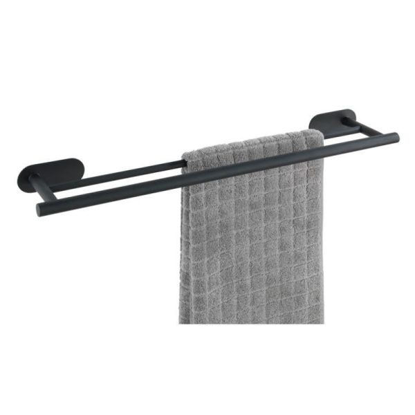 turbo-loc badetuchstange duo orea black