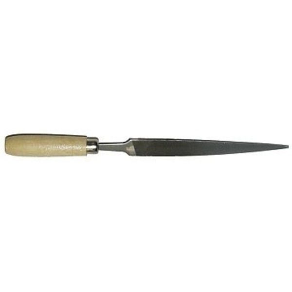 Schlsselfeile  flachspitz mit Heft 100 mm