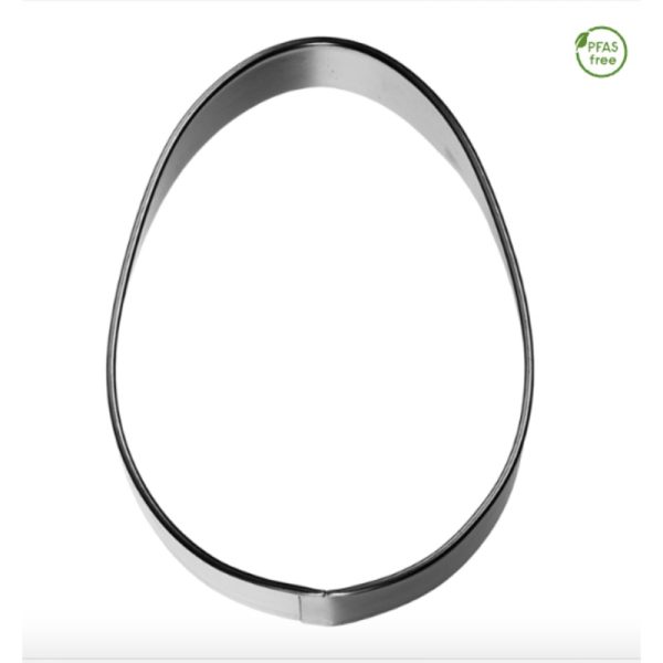 Ausstechform 'Ei', 8 cm, Edelstahl