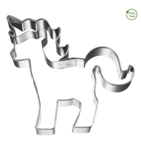 Ausstechform 'Einhorn', 8,5 cm, Edelstahl