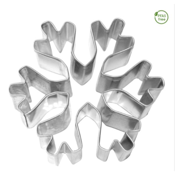 Ausstechform 'Eiskristall' 8 cm, Edelstahl