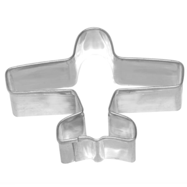 Ausstechform 'Flugzeug', 7 cm, Edelstahl