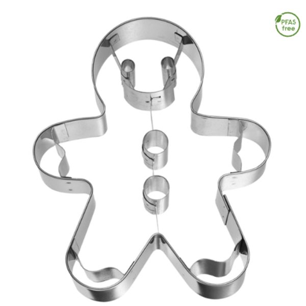 Ausstechform 'Gingerman', 12 cm, Edelstahl